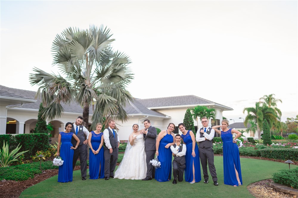 Heritage Palms Country Club Wedding Party