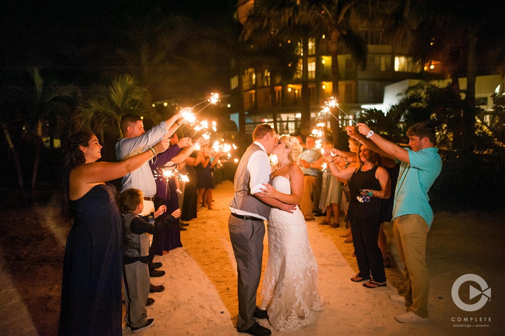 Wedding Sparklers How To