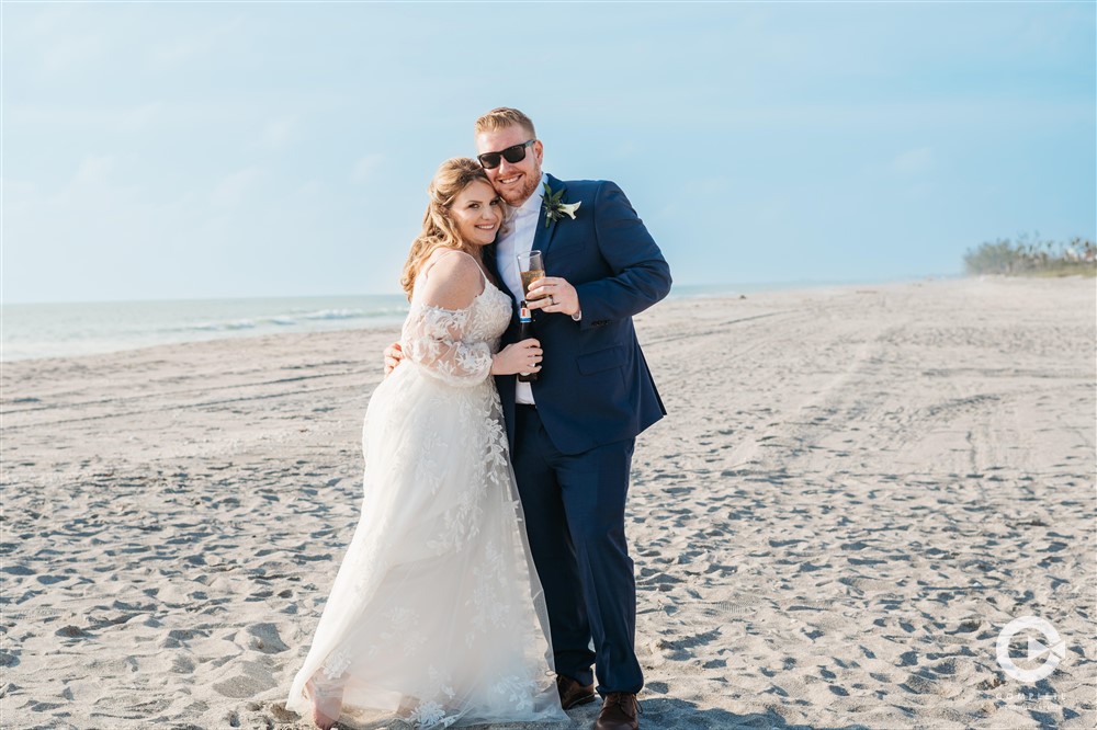 Captiva Beach Wedding: Beautifully Blue Tween Waters Resort Wedding