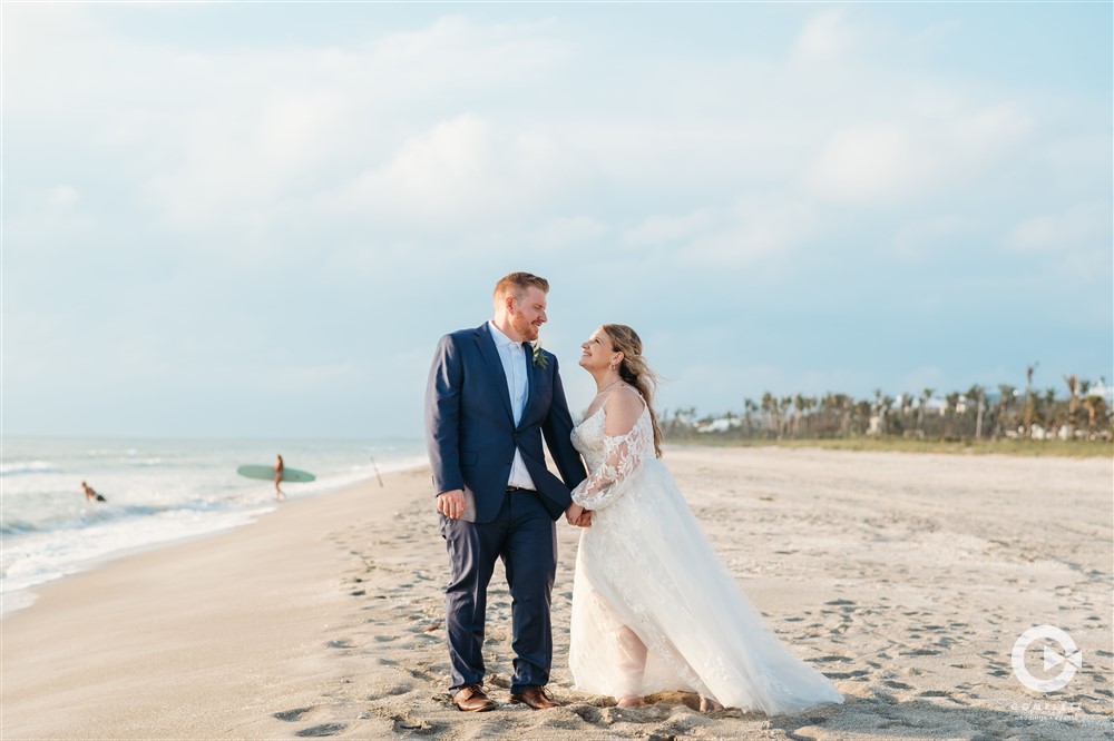 Complete Weddings + Events Fort Myer's beach wedding at Tween Waters Resort in Captiva, FL. 