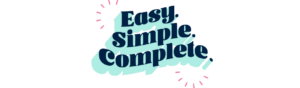 Easy. Simple. Complete. Complete Weddings + Events Slogan
