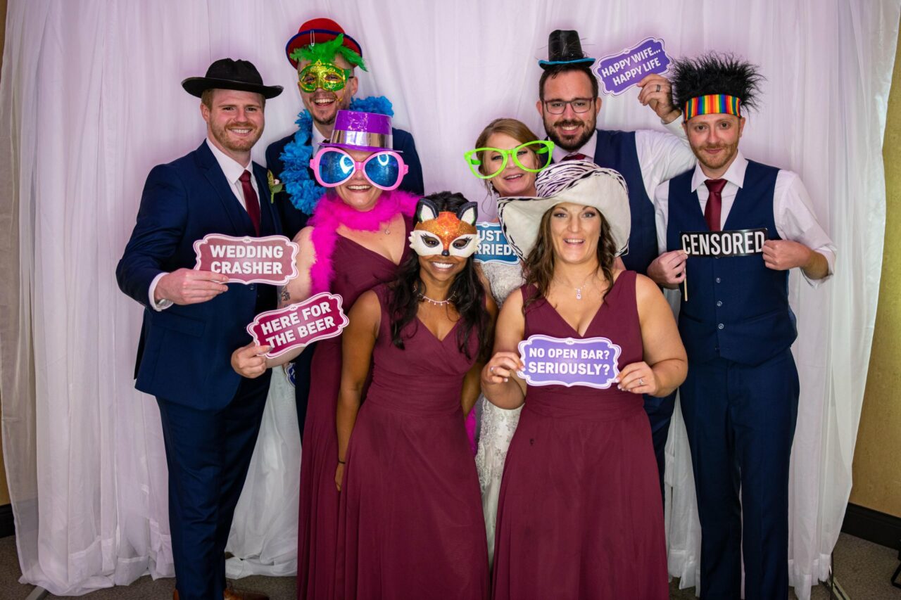 Unique Wedding Photo Booth Props