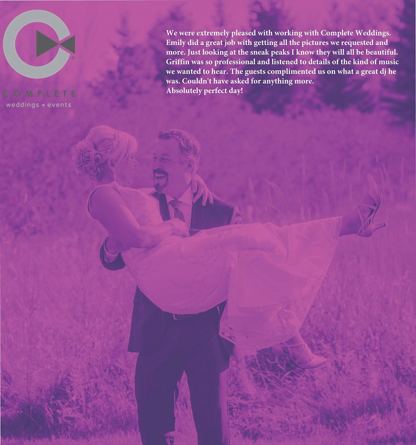 What Is A Great Review Complete Weddings Events Grand Forks