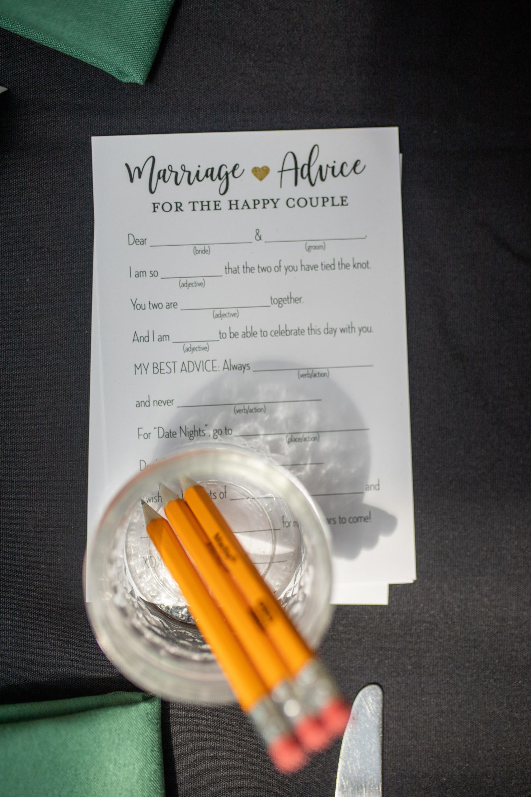 Marriage Advice Guest Book Alternatives