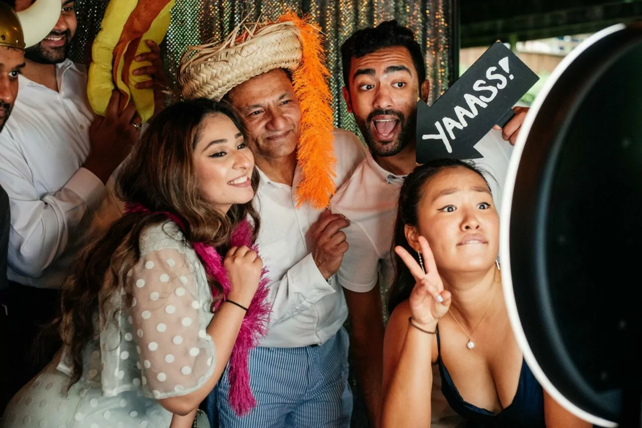 Open Air Photo Booth with Props