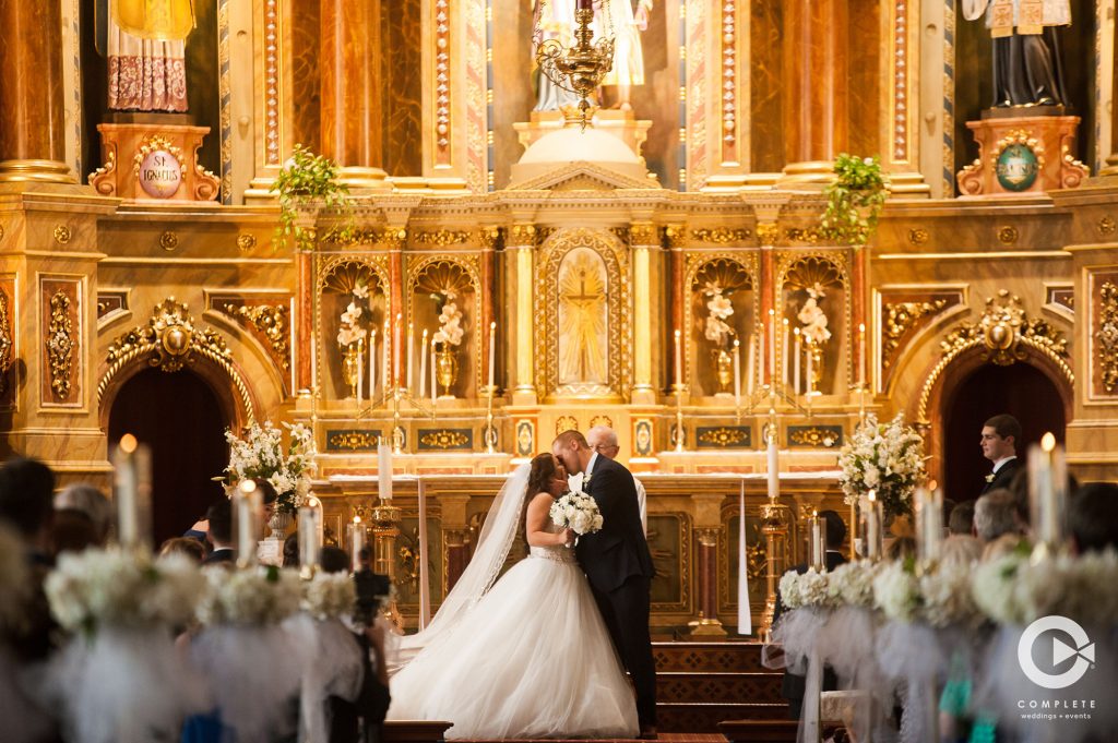 Dueling May Weddings Wedding Ceremony Church