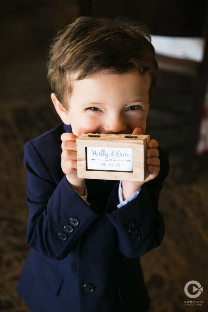 Greenville, SC Wedding Ring Bearer Ring Box