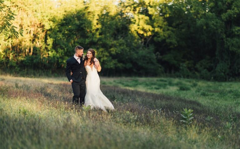 bride groom meadow