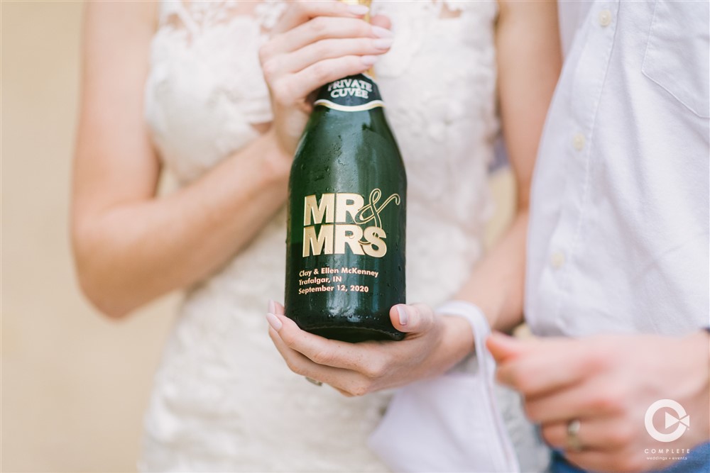 champagne bottle Trimming the Wedding Guest List