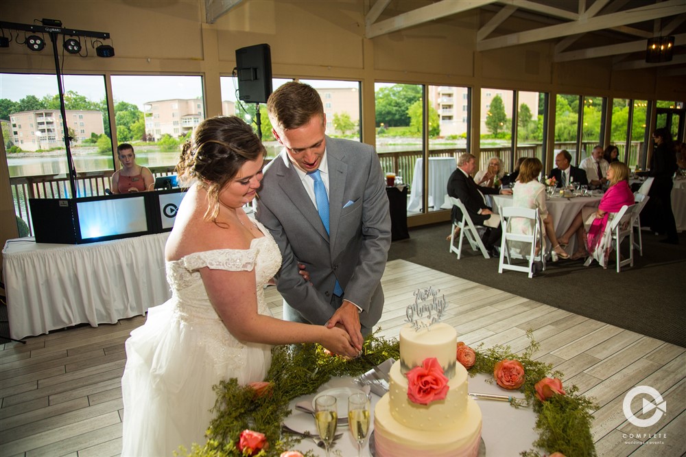 Wedding, cake, dessert