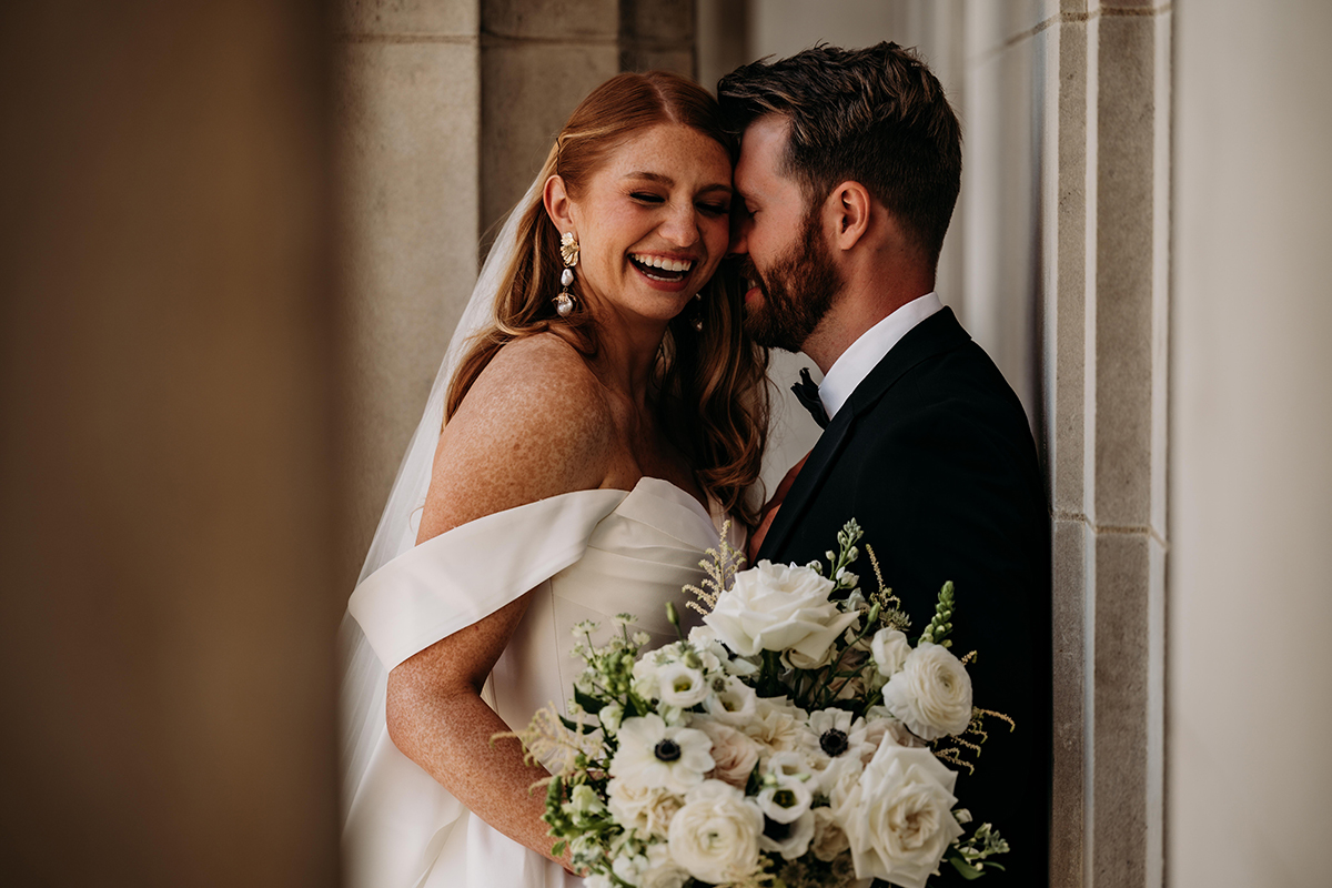 Indianapolis public library wedding photos