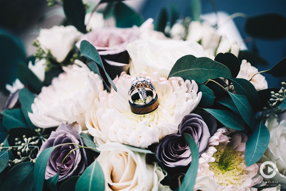 Laytn's Land-n Wedding venue in Yustes Florida gorgeous barn wedding in October detail photo of rings