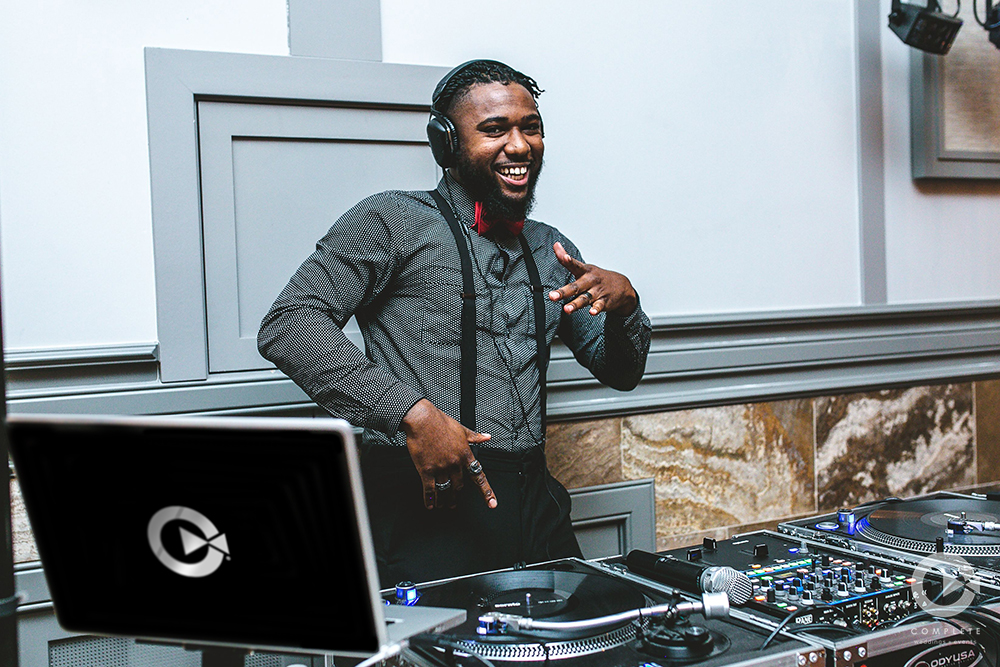 Things your wedding DJ should do DJ Tay hyping up the dance floor