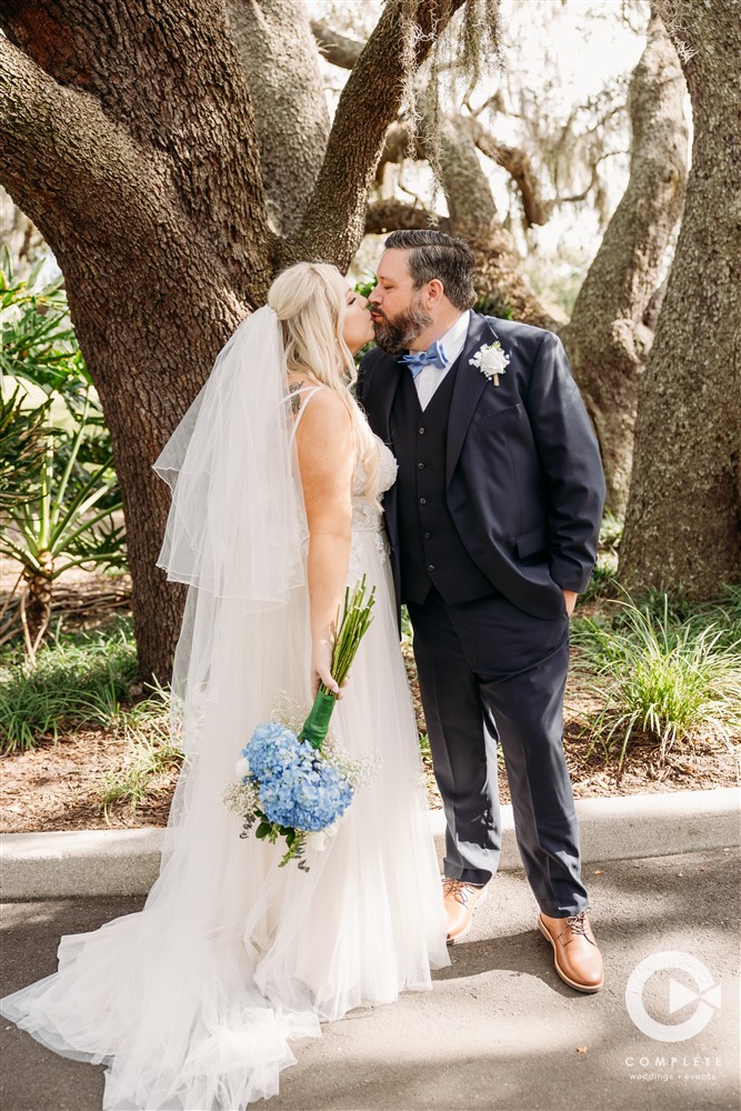 coastal blue wedding