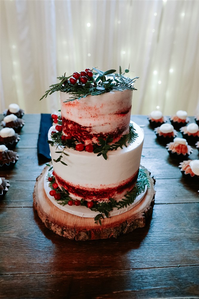 holiday themed wedding