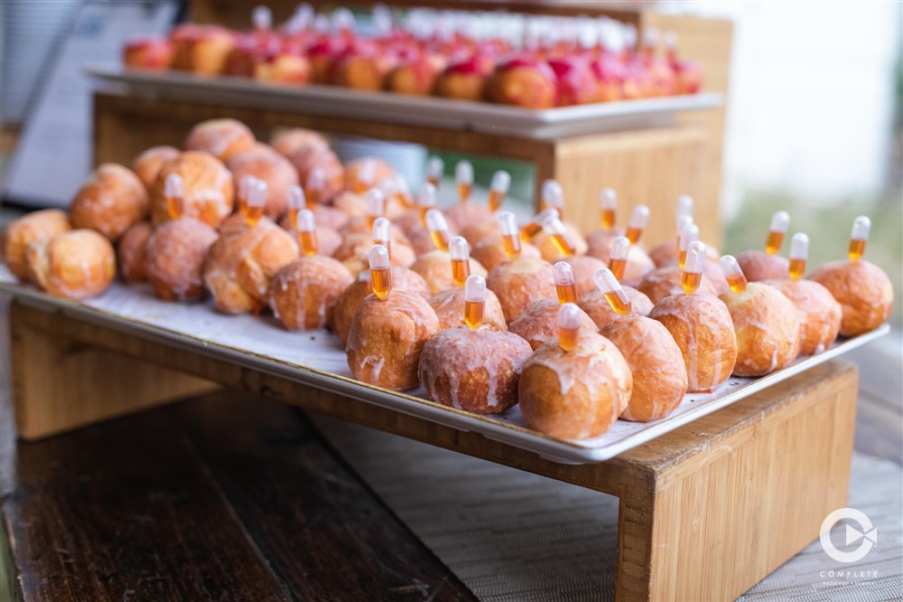 jelly filled donut holes