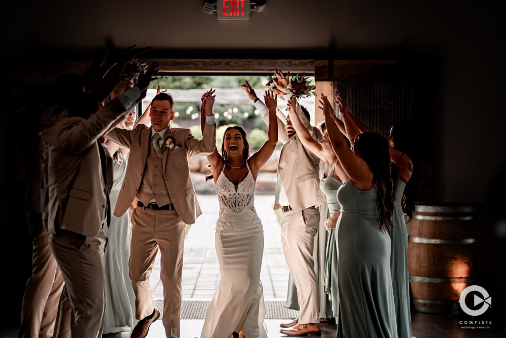 wedding grand entrance