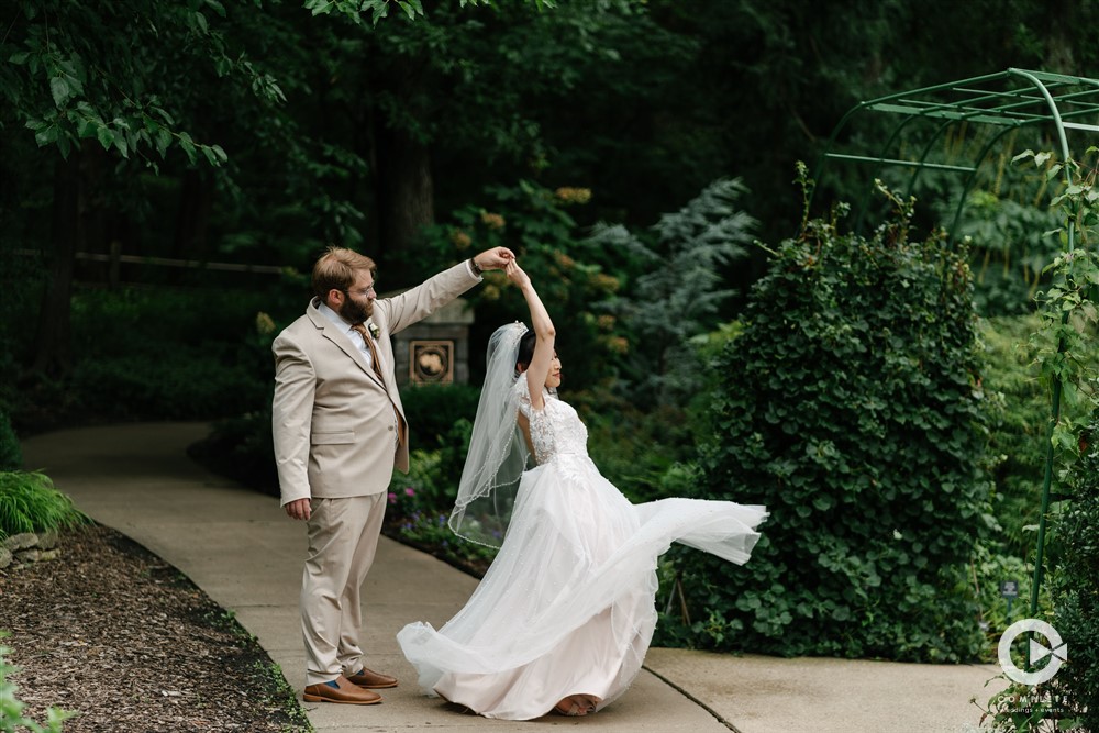 wedding at the venue in lea wood