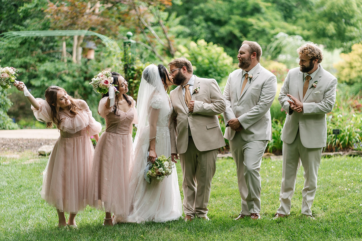 wedding at the venue in Leawood