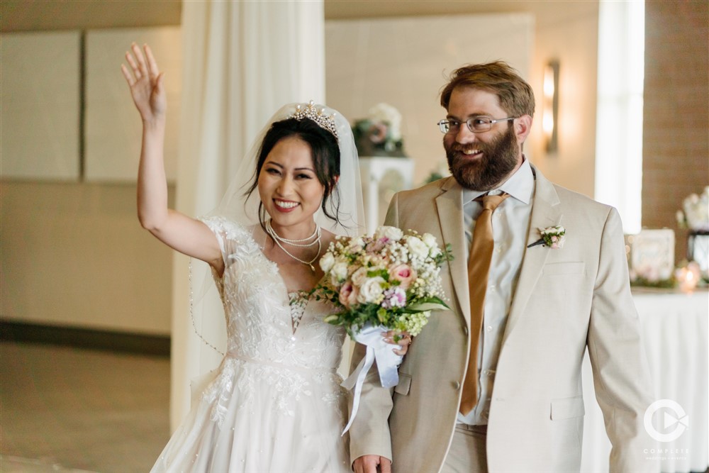 wedding entrance photo