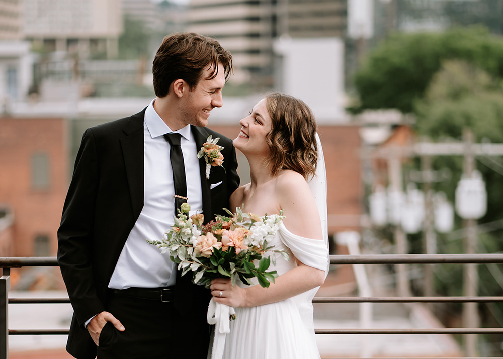 Skyler + AJ’s Wedding at The Rockhill Grille in Downtown KC