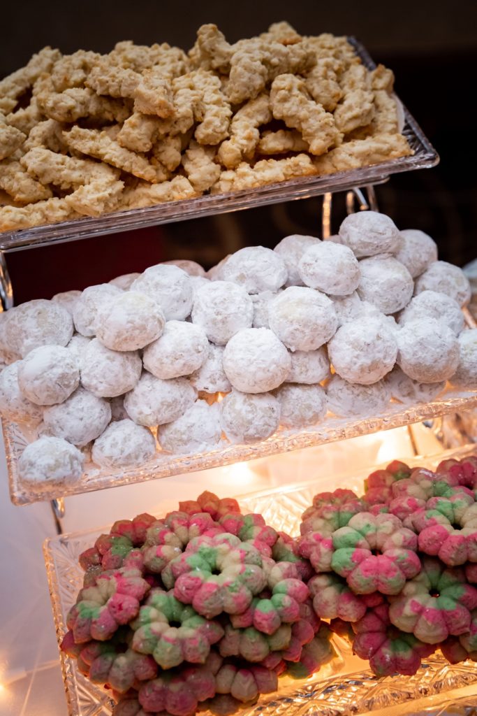 wedding desserts table