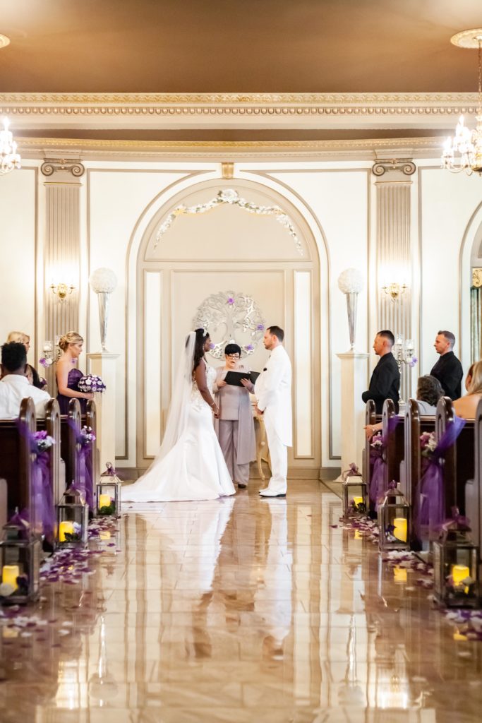 Mr. & Mrs. Kirchner saying I do