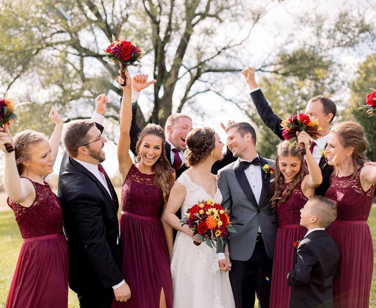 Elizabeth + Alex Kansas City October Wedding
