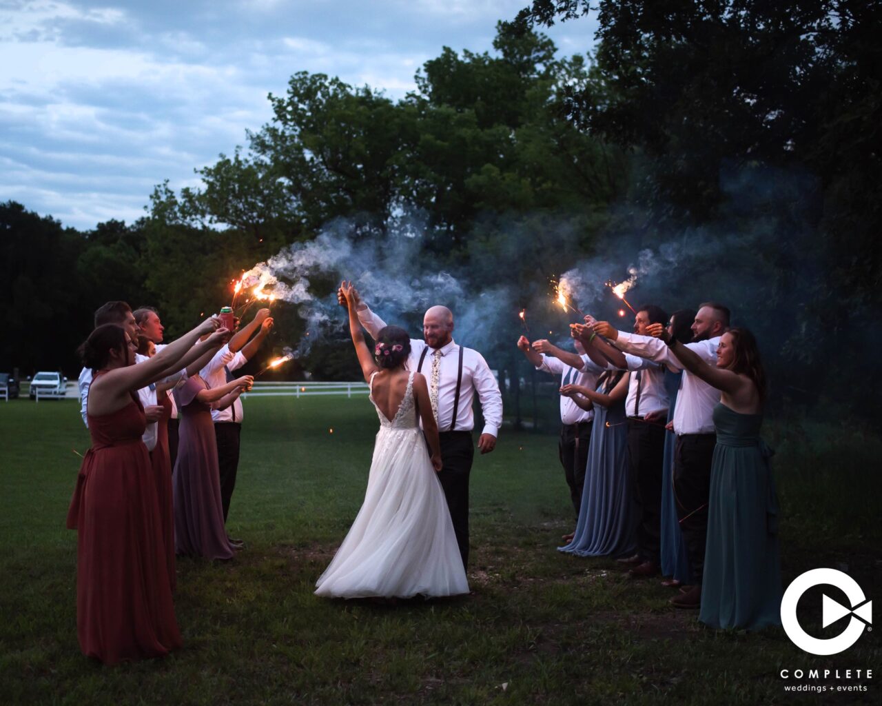Kansas Wedding Sendoff
