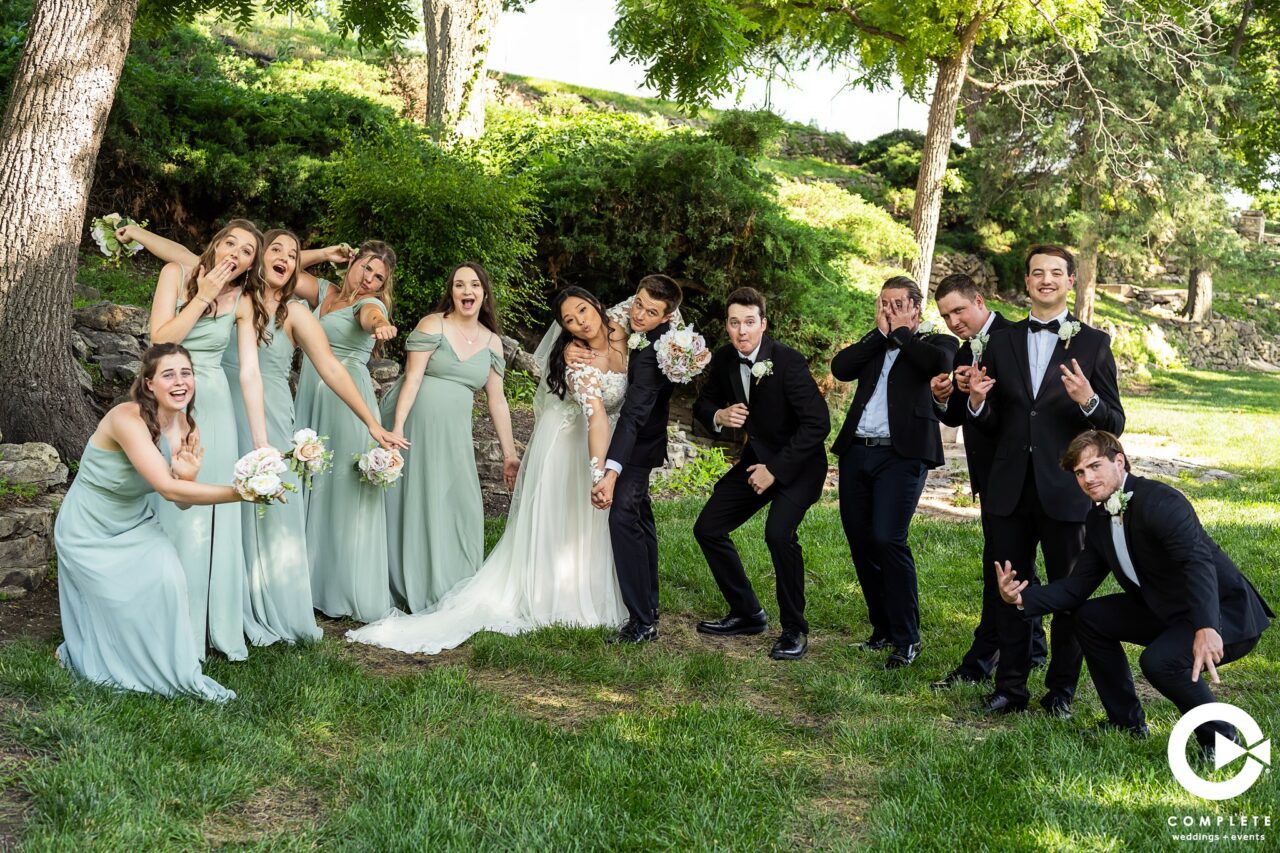 Kansas Wedding Party Photography