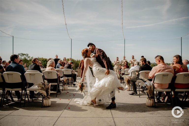 Wedding Ceremony Kiss Celebration Photogrpahy