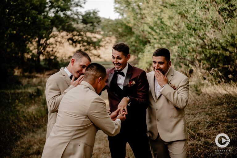 Funny Groomsmen Photography