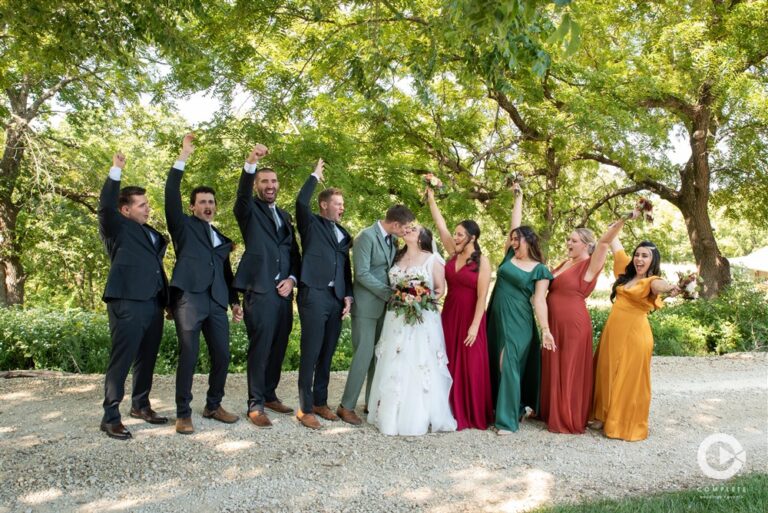 Kansas Wedding Party Photography
