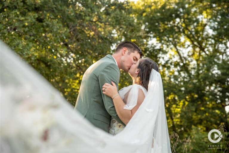 Kansas Bride & Groom Wedding Photography