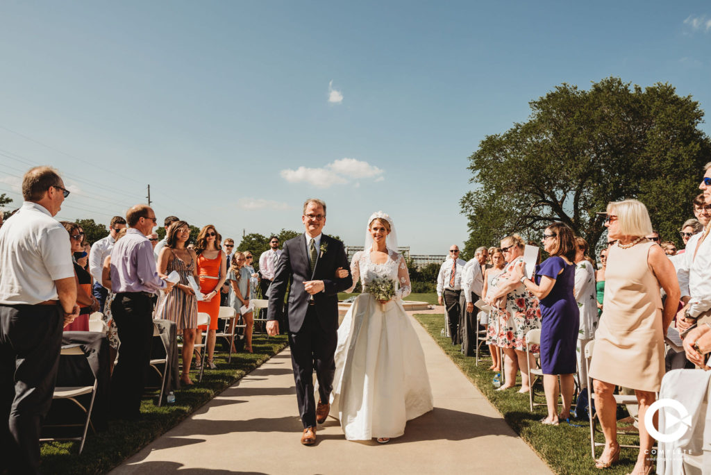 Walking down Aisle