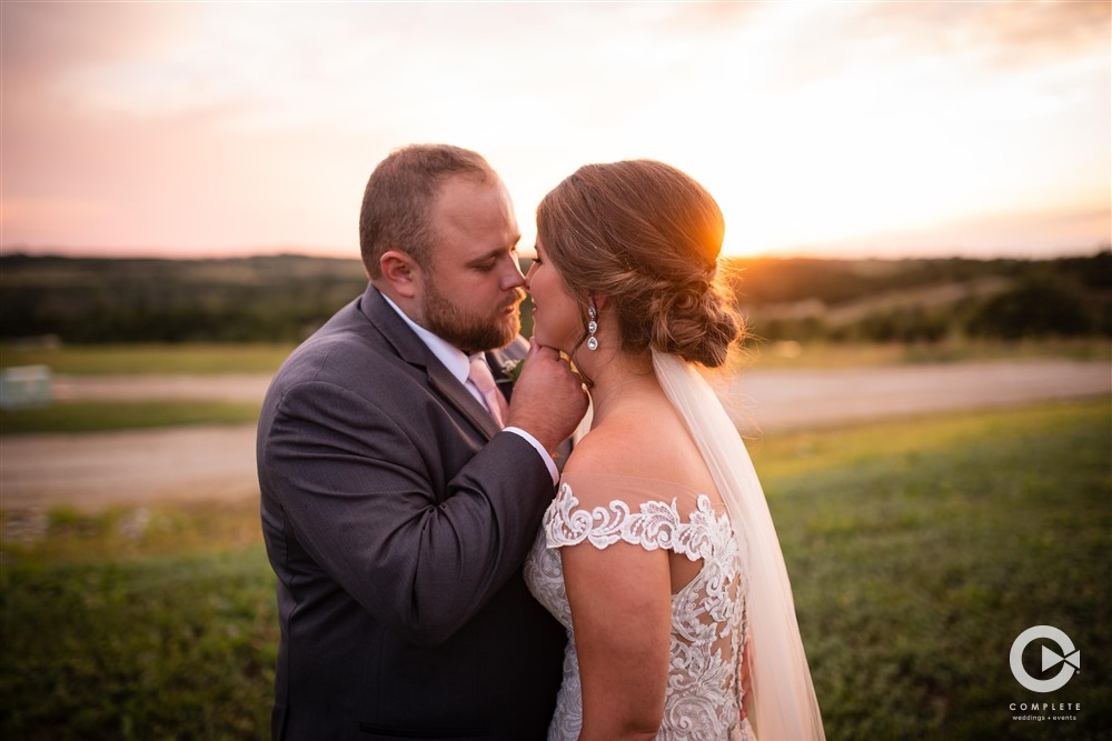Aubrey + Matt Blue Vista Randolph, KS