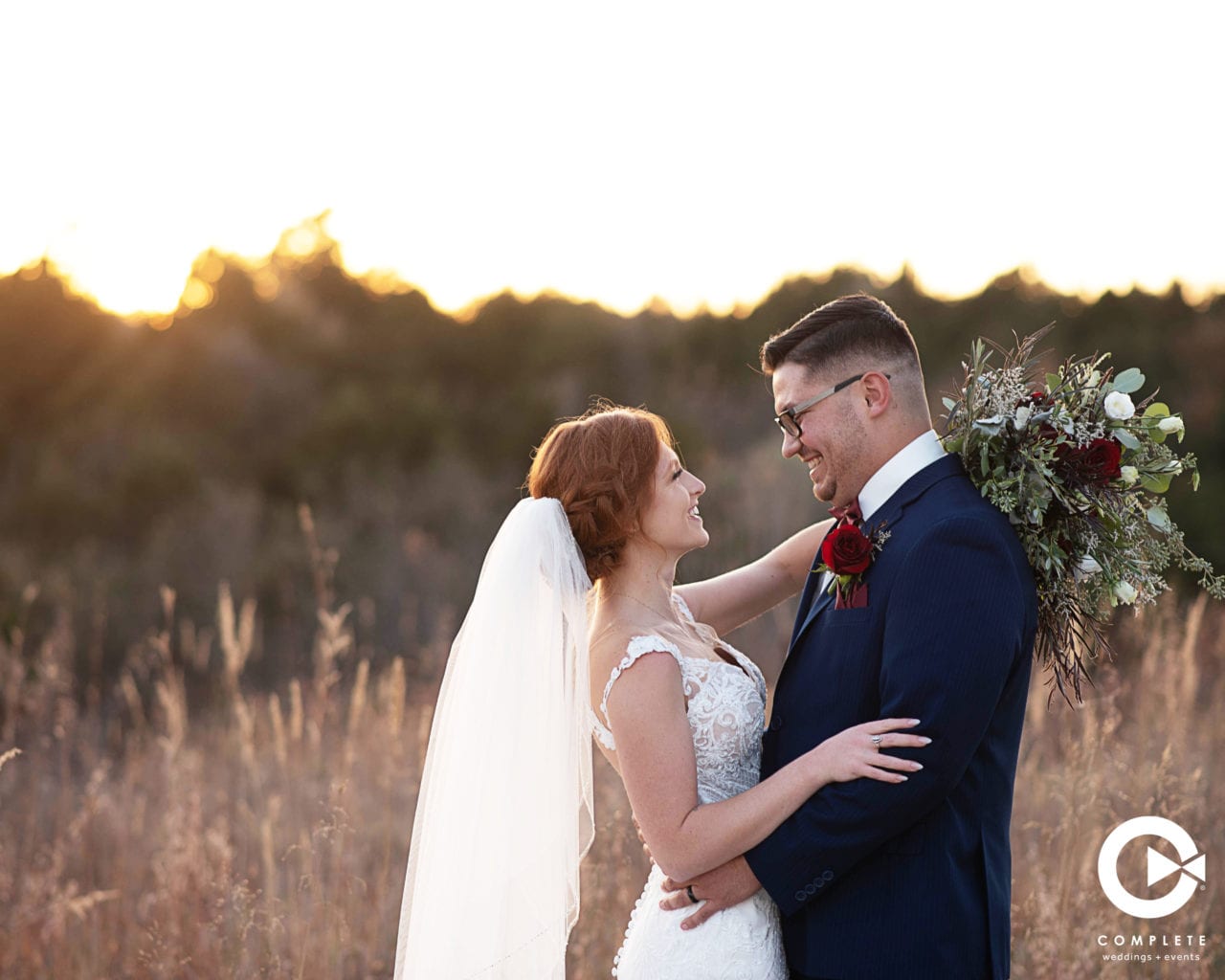 Bride & Groom Kansas wedding photography