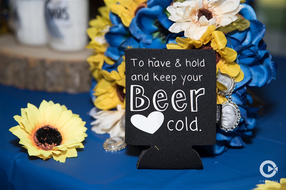 Koozie Wedding Favors