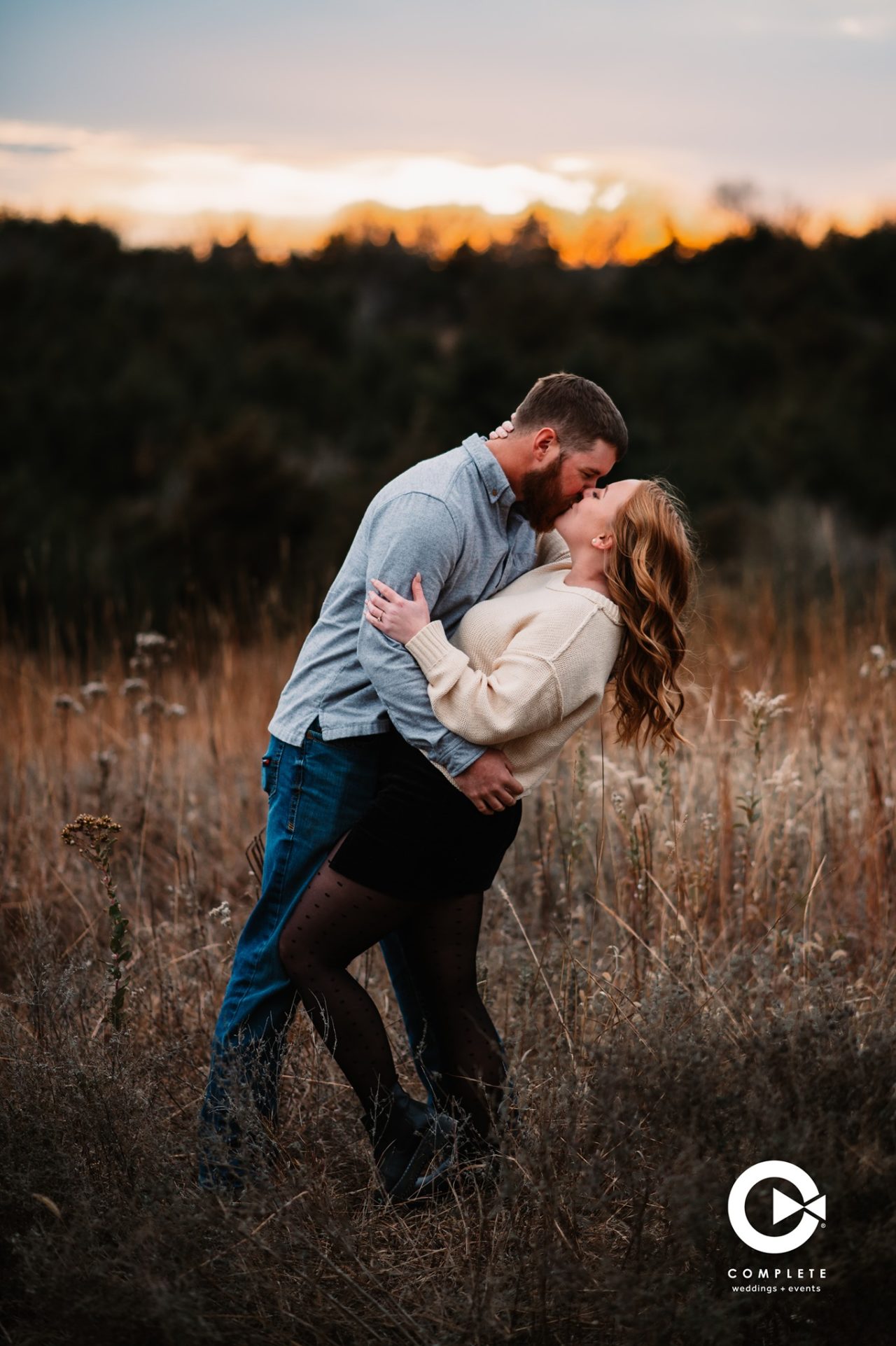 Liquid Art Winery Engagement Photography