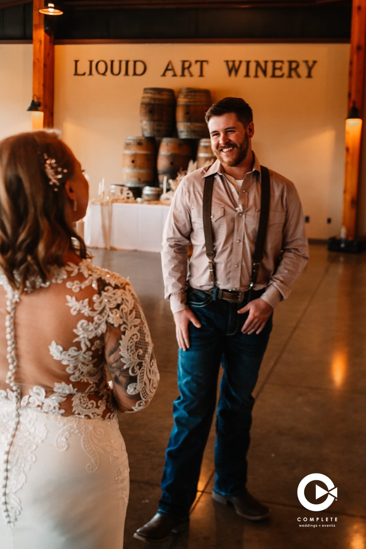 First Look Wedding Photography