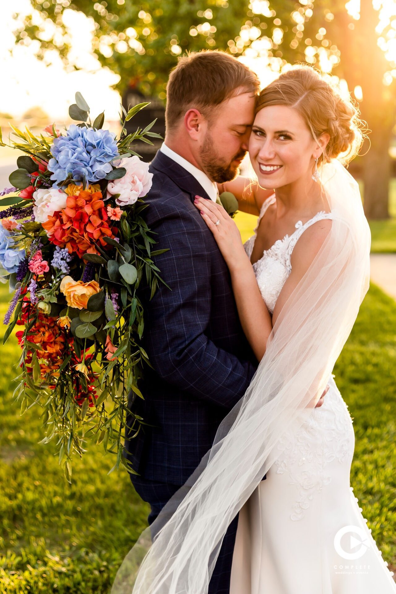Kansas Bride & Groom