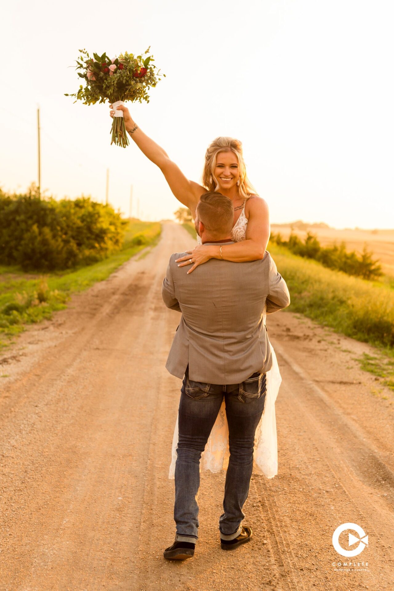 Sunset Wedding Photography