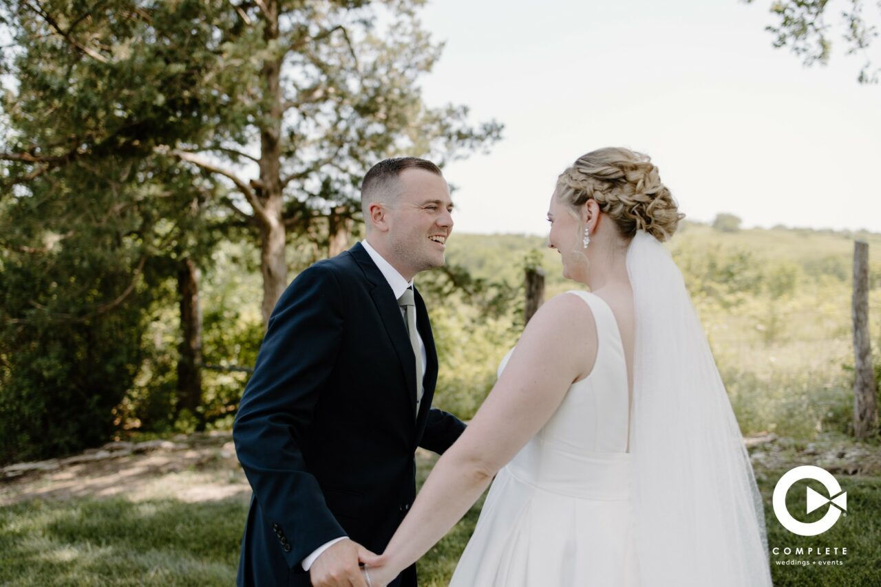 First Look Wedding Photography