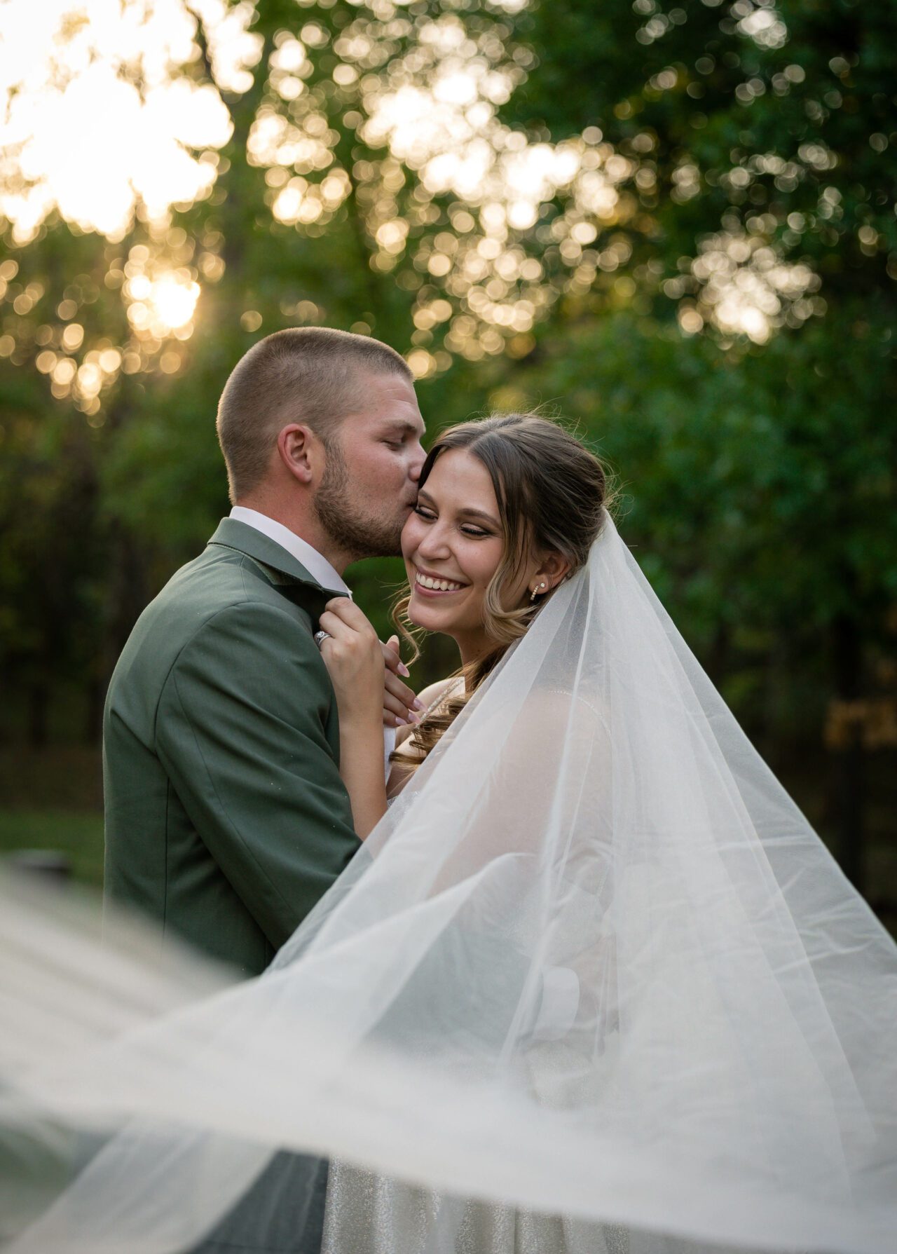 Kansas Bride & Groom