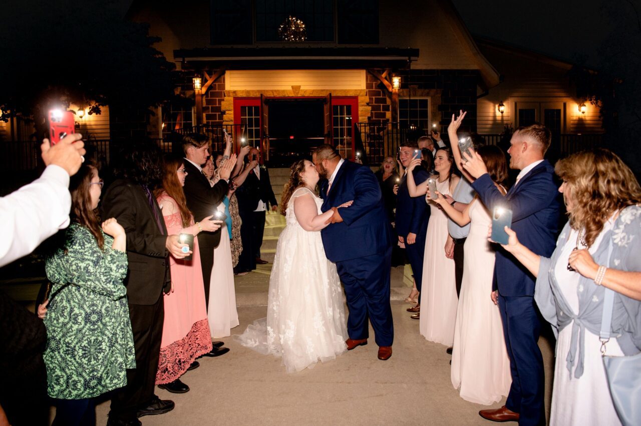 Wedding Grand Exit Photography