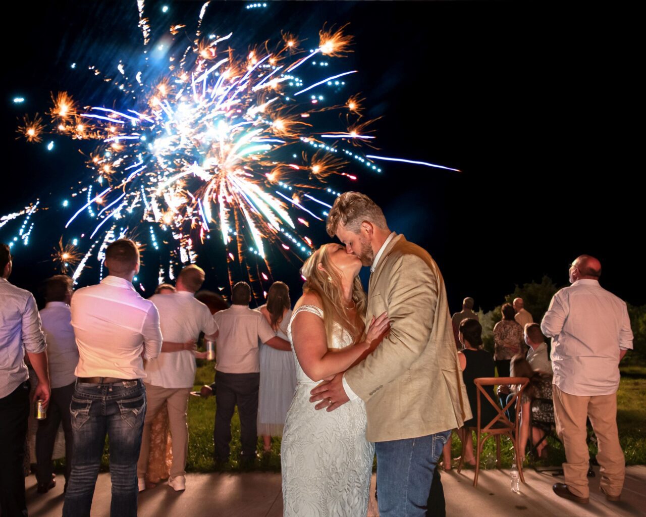 Wedding Grand Exit Photography
