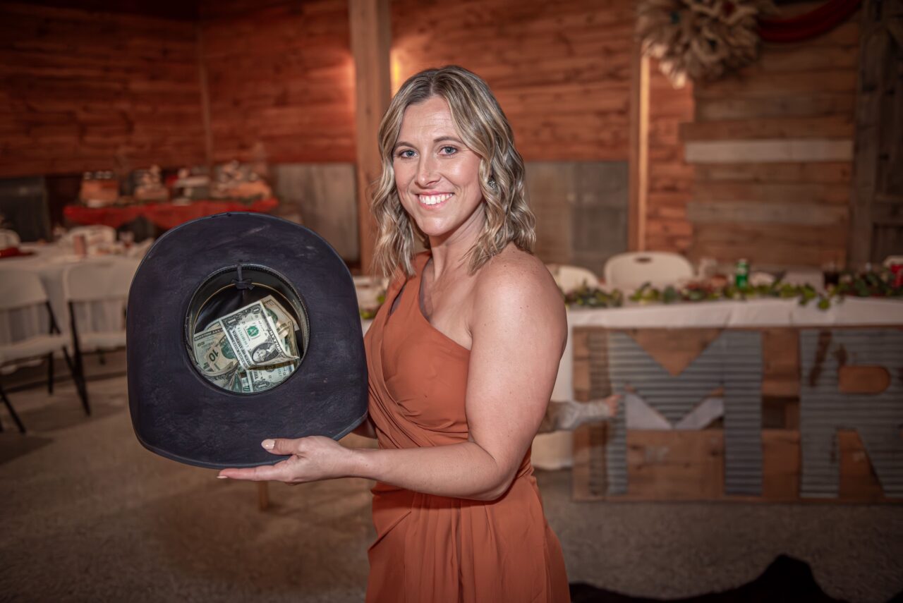 Wedding Reception Dollar Dash