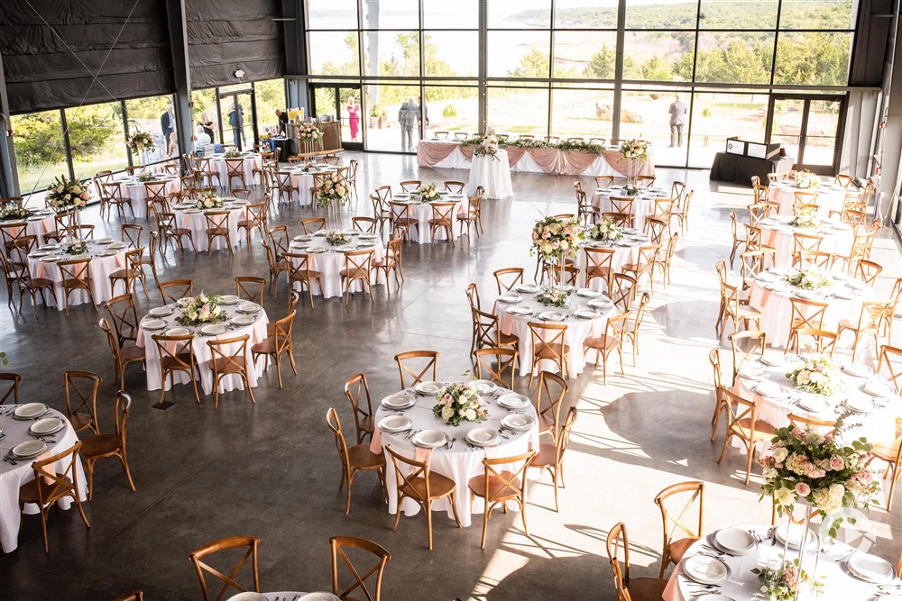 Modern wedding venue