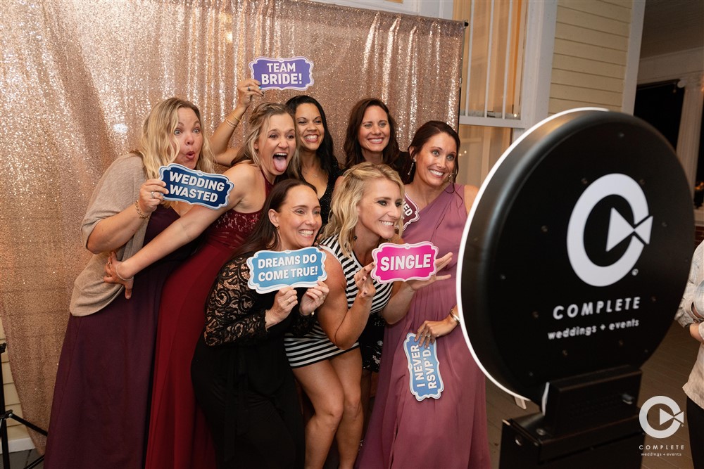 Wedding Bridal Party Photo Booth