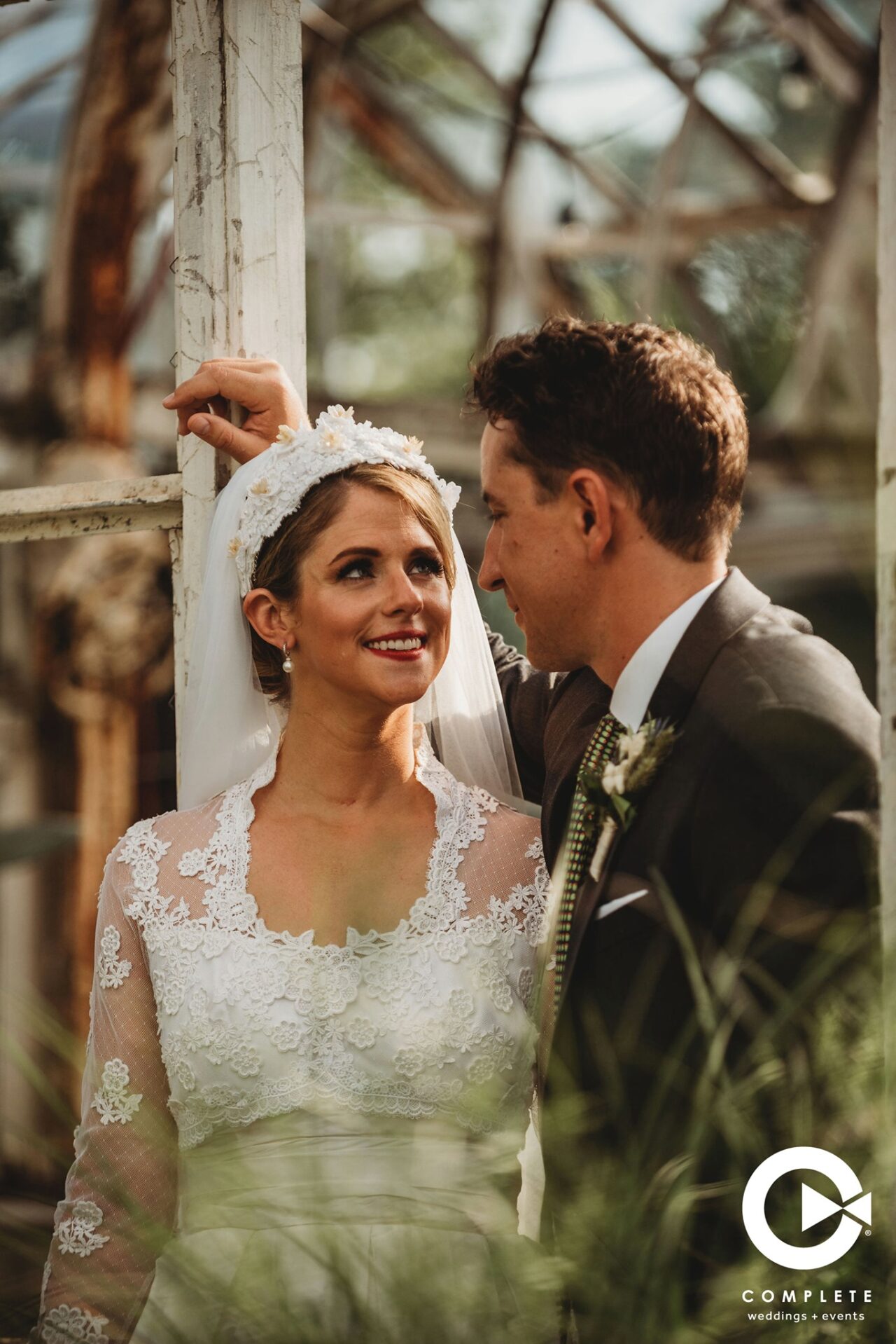 Vintage Wedding Dress Complete Kansas Photography